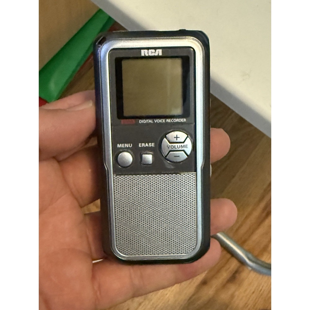 RCA RP5120-A 256M Digital Voice Recorder Compact Mini Handheld